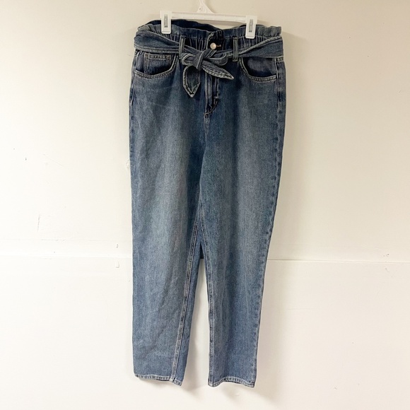 JOE’S The Brinkley high rise paperbag boho belted jeans size 29 - Picture 3 of 13